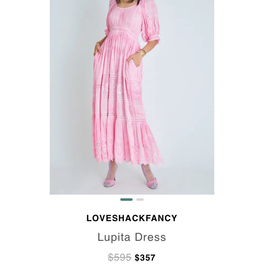 Loveshackfancy Lupita dress Xs